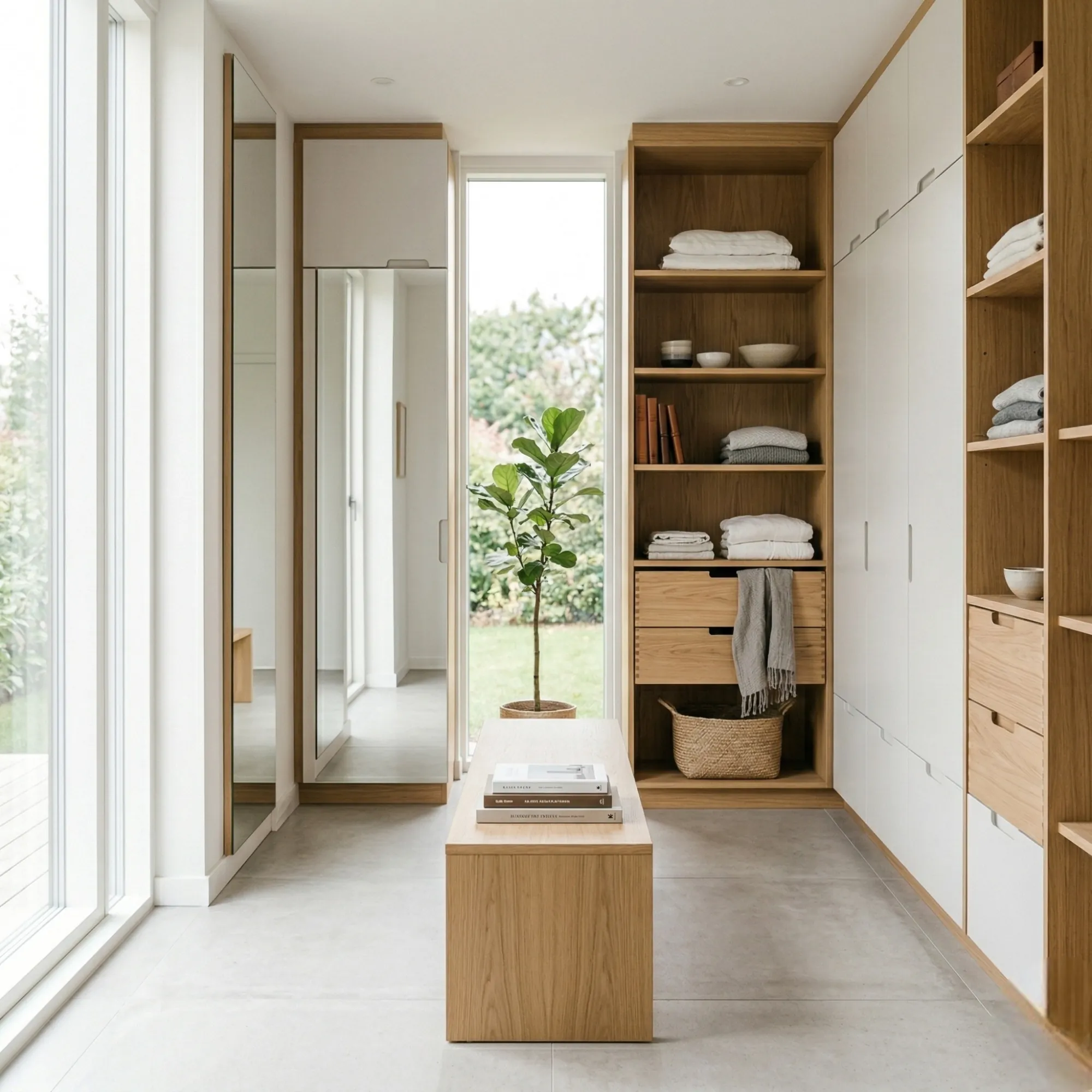 Nordic Closet Scene