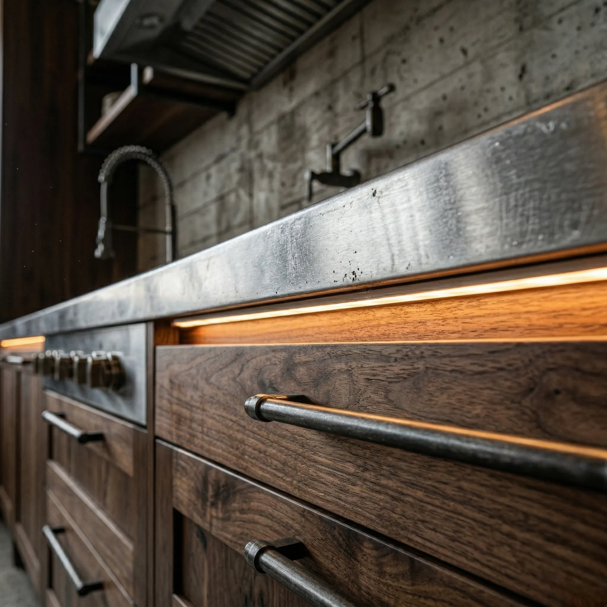 Brutalism Kitchen Hover